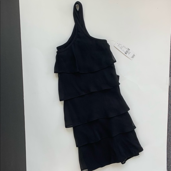 NY&Co Black Ruffle Shell - Picture 6 of 8